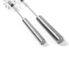 Semi-automatic Stainless Steel Whisk(set of 2 Pieces） 